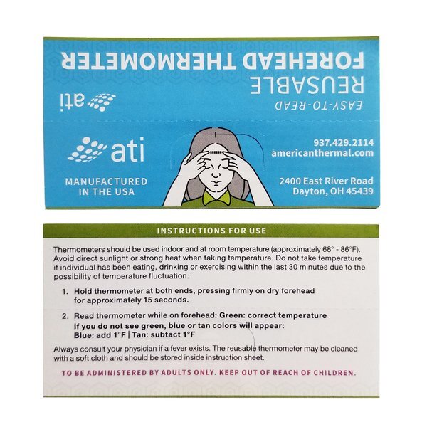 Reusable Forehead Thermometer in Case