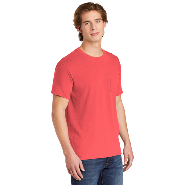 Comfort Colors® Heavyweight Ring Spun Cotton Unisex Pocket Tee