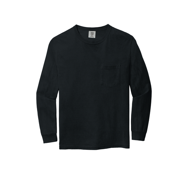 Comfort Colors® Heavyweight Ring Spun Long Sleeve Unisex Pocket Tee