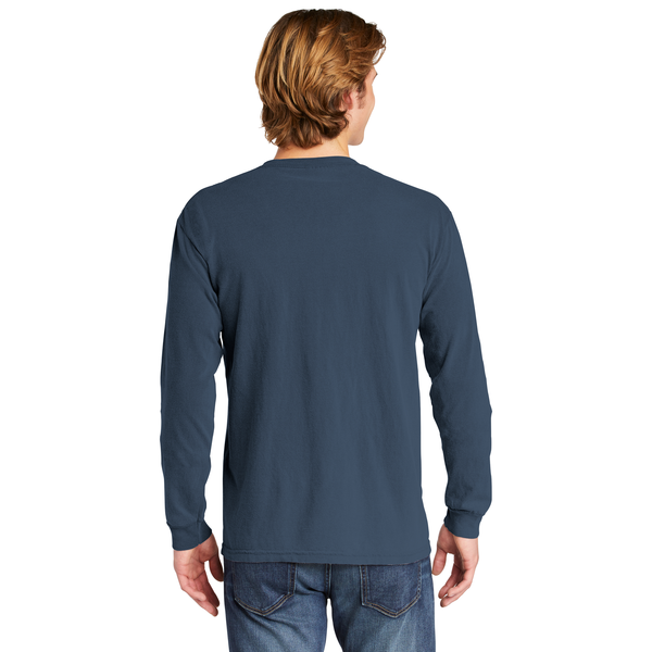 Comfort Colors® Heavyweight Ring Spun Long Sleeve Unisex Pocket Tee