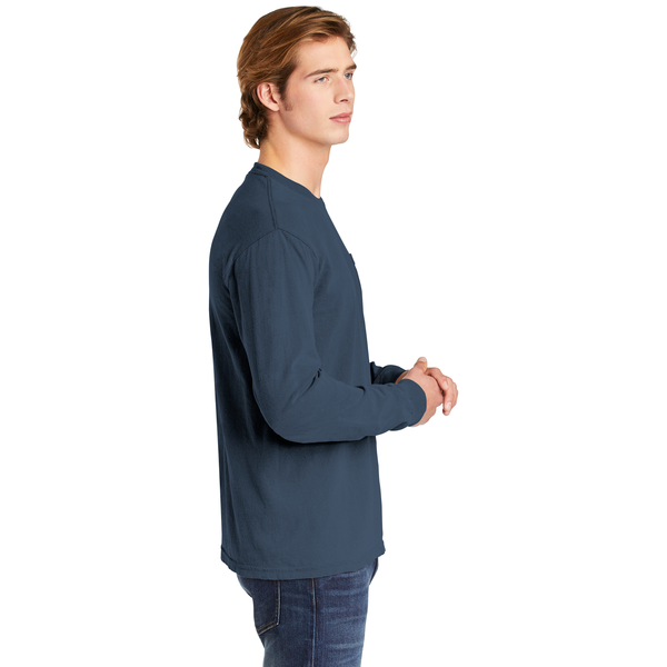 Comfort Colors® Heavyweight Ring Spun Long Sleeve Unisex Pocket Tee