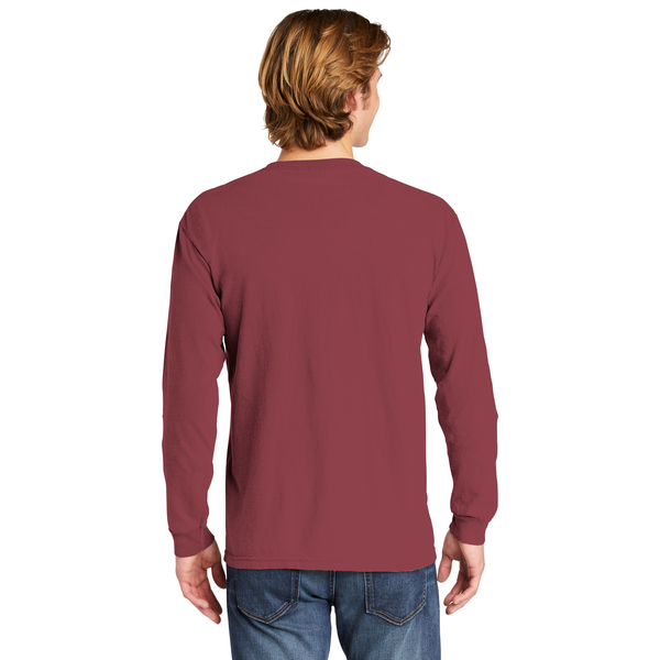 Comfort Colors® Heavyweight Ring Spun Long Sleeve Unisex Pocket Tee