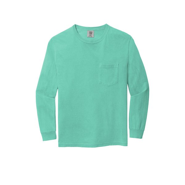Comfort Colors® Heavyweight Ring Spun Long Sleeve Unisex Pocket Tee