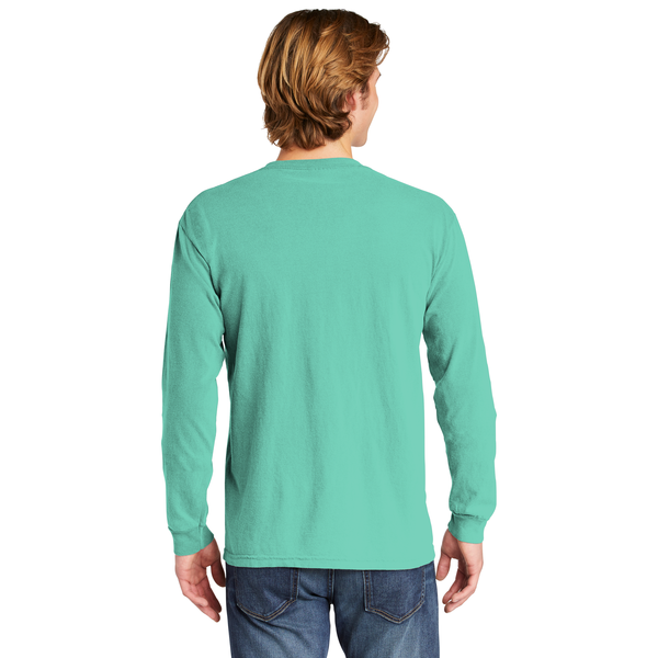 Comfort Colors® Heavyweight Ring Spun Long Sleeve Unisex Pocket Tee