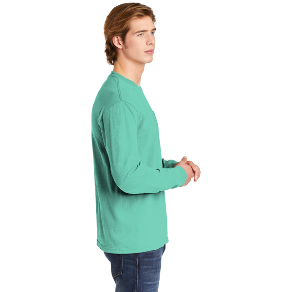 Comfort Colors® Heavyweight Ring Spun Long Sleeve Unisex Pocket Tee