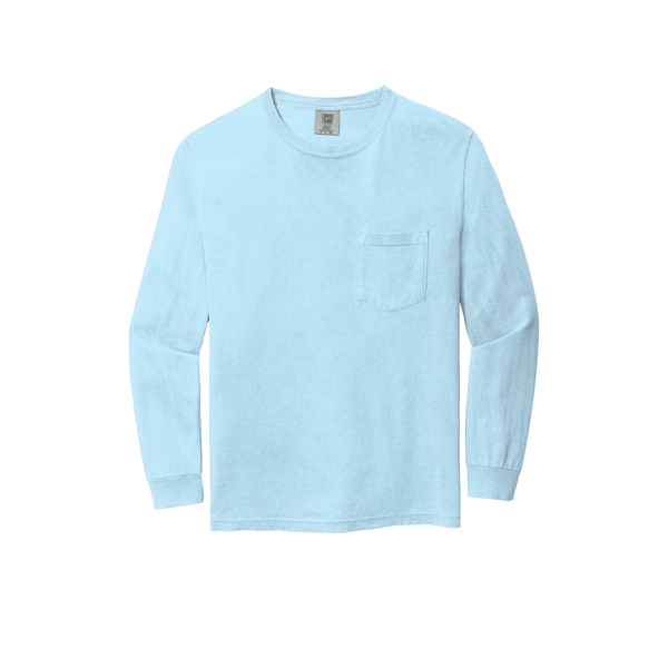 Comfort Colors® Heavyweight Ring Spun Long Sleeve Unisex Pocket Tee