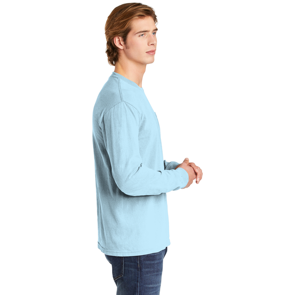 Comfort Colors® Heavyweight Ring Spun Long Sleeve Unisex Pocket Tee