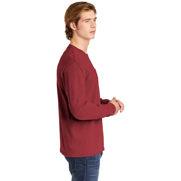 Comfort Colors® Heavyweight Ring Spun Long Sleeve Unisex Pocket Tee