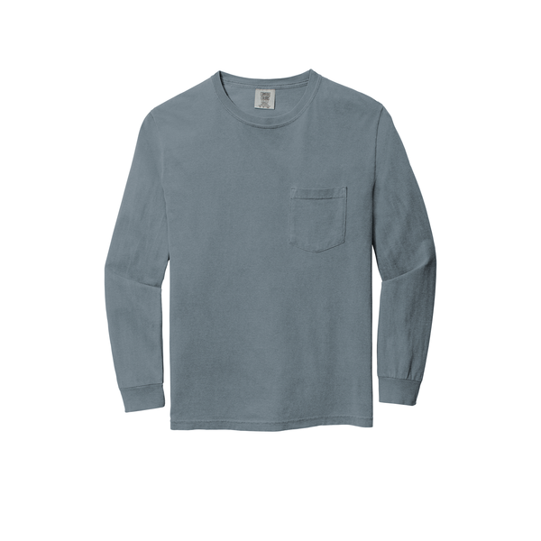 Comfort Colors® Heavyweight Ring Spun Long Sleeve Unisex Pocket Tee