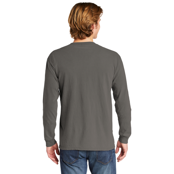 Comfort Colors® Heavyweight Ring Spun Long Sleeve Unisex Pocket Tee