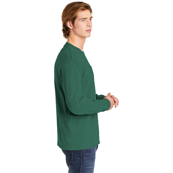 Comfort Colors® Heavyweight Ring Spun Long Sleeve Unisex Pocket Tee
