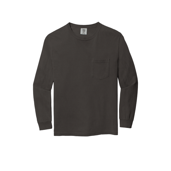 Comfort Colors® Heavyweight Ring Spun Long Sleeve Unisex Pocket Tee