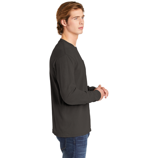 Comfort Colors® Heavyweight Ring Spun Long Sleeve Unisex Pocket Tee