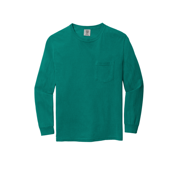 Comfort Colors® Heavyweight Ring Spun Long Sleeve Unisex Pocket Tee