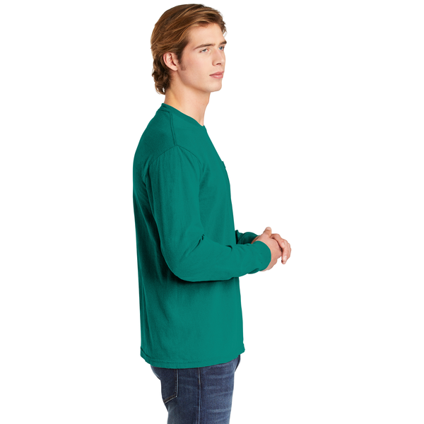 Comfort Colors® Heavyweight Ring Spun Long Sleeve Unisex Pocket Tee