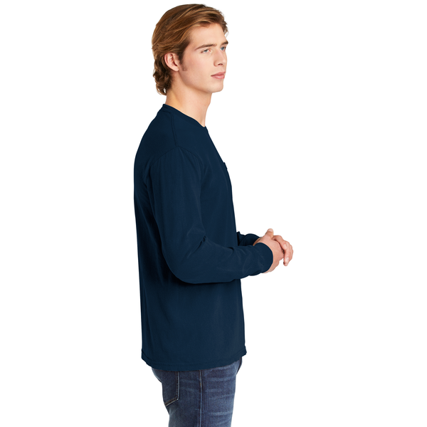 Comfort Colors® Heavyweight Ring Spun Long Sleeve Unisex Pocket Tee