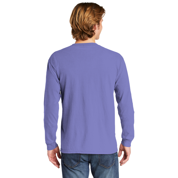 Comfort Colors® Heavyweight Ring Spun Long Sleeve Unisex Pocket Tee