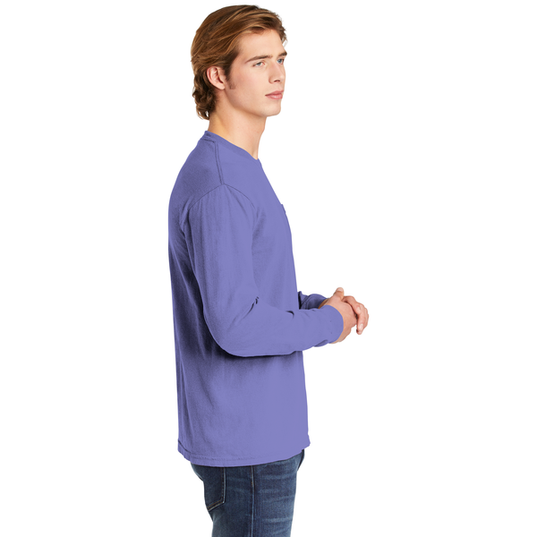 Comfort Colors® Heavyweight Ring Spun Long Sleeve Unisex Pocket Tee