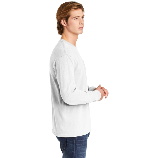 Comfort Colors® Heavyweight Ring Spun Long Sleeve Unisex Pocket Tee