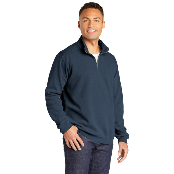 Comfort Colors® Ring Spun Cotton/Poly Unisex 1/4 Zip Sweatshirt