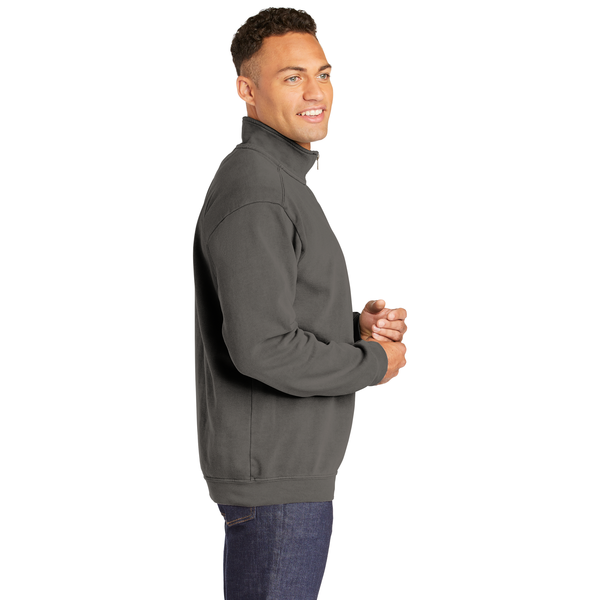 Comfort Colors® Ring Spun Cotton/Poly Unisex 1/4 Zip Sweatshirt