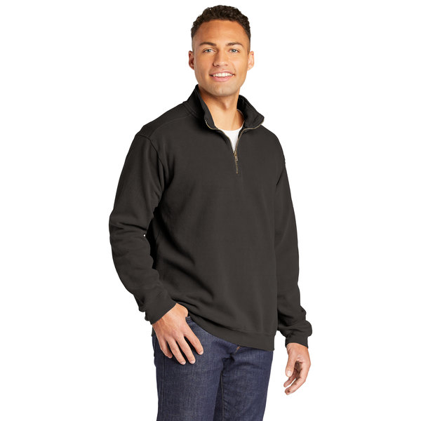 Comfort Colors® Ring Spun Cotton/Poly Unisex 1/4 Zip Sweatshirt