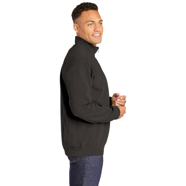 Comfort Colors® Ring Spun Cotton/Poly Unisex 1/4 Zip Sweatshirt