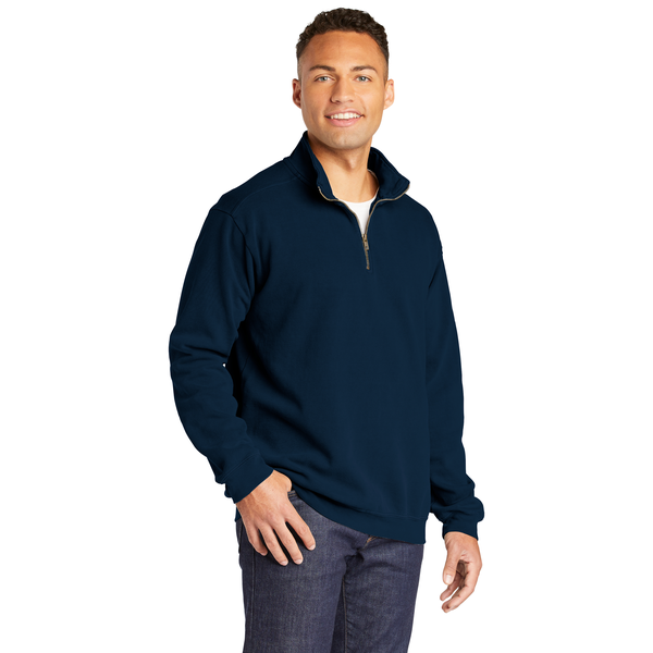 Comfort Colors® Ring Spun Cotton/Poly Unisex 1/4 Zip Sweatshirt