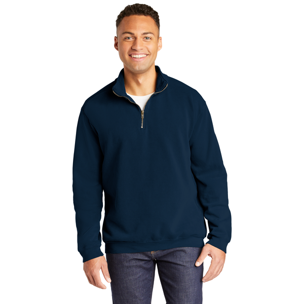 Comfort Colors® Ring Spun Cotton/Poly Unisex 1/4 Zip Sweatshirt