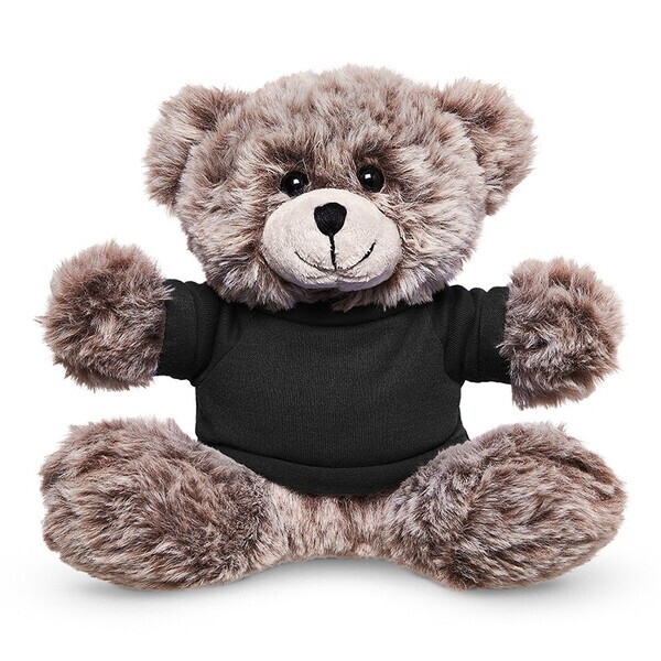 Soft Plush Bear with T-Shirt, 7"