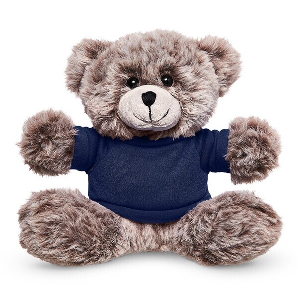 Soft Plush Bear with T-Shirt, 7"