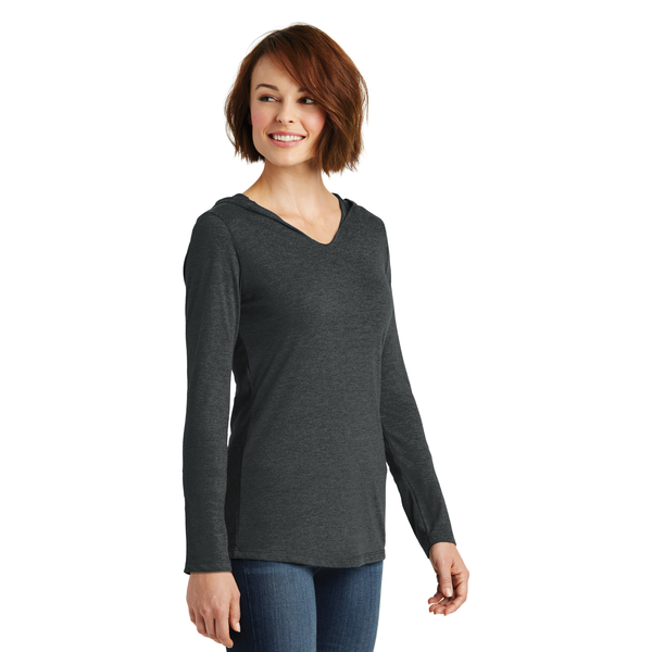 District® Perfect Tri® Long Sleeve Ladies' Hoodie Tee