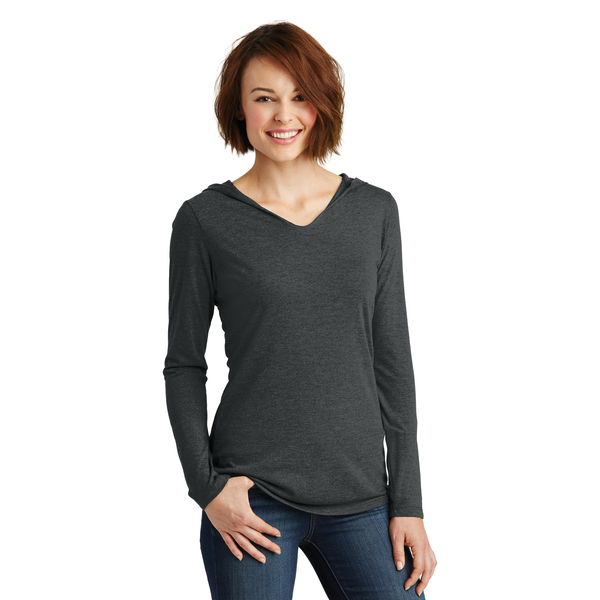 District® Perfect Tri® Long Sleeve Ladies' Hoodie Tee