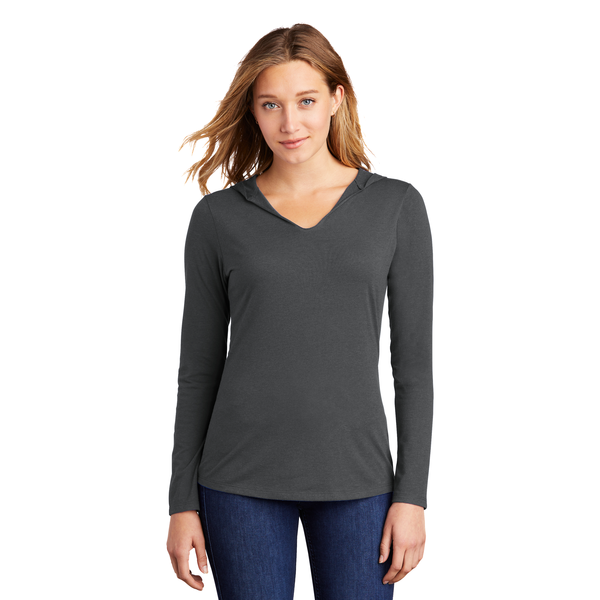 District® Perfect Tri® Long Sleeve Ladies' Hoodie Tee