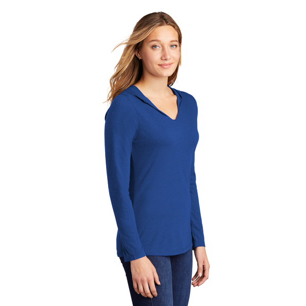 District® Perfect Tri® Long Sleeve Ladies' Hoodie Tee