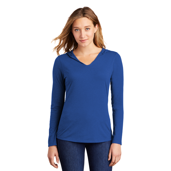 District® Perfect Tri® Long Sleeve Ladies' Hoodie Tee