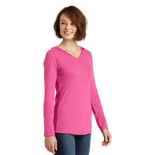 District® Perfect Tri® Long Sleeve Ladies' Hoodie Tee