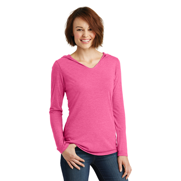 District® Perfect Tri® Long Sleeve Ladies' Hoodie Tee
