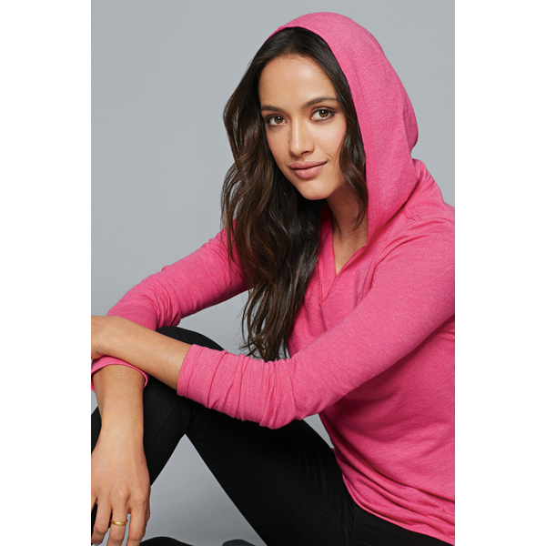 District® Perfect Tri® Long Sleeve Ladies' Hoodie Tee