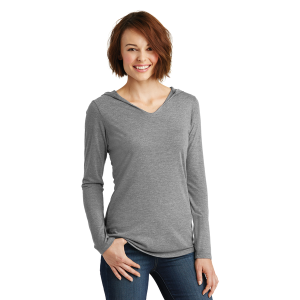 District® Perfect Tri® Long Sleeve Ladies' Hoodie Tee