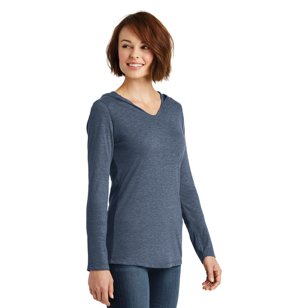 District® Perfect Tri® Long Sleeve Ladies' Hoodie Tee
