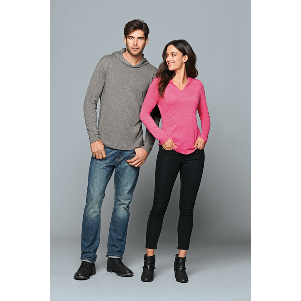 District® Perfect Tri® Long Sleeve Ladies' Hoodie Tee