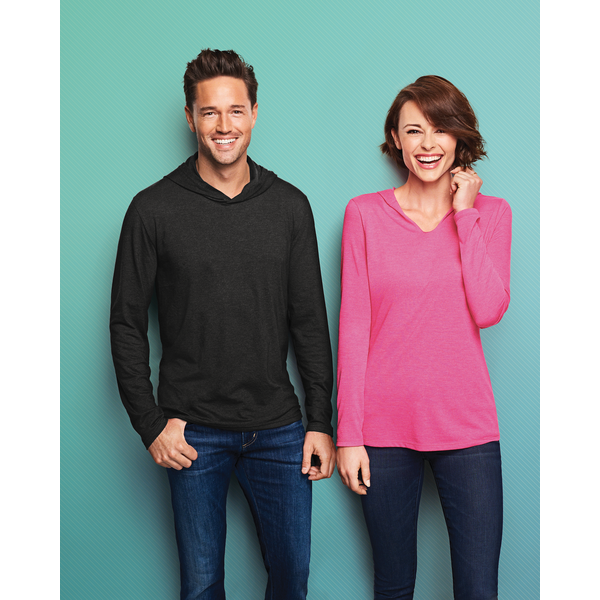 District® Perfect Tri® Long Sleeve Ladies' Hoodie Tee