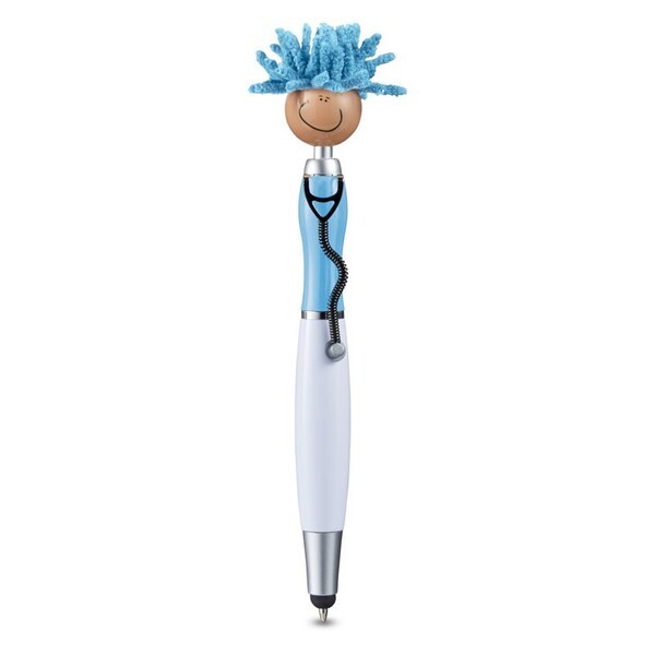 Moptoppers® Stethoscope Stylus Pen with Screen Cleaner, Multi-Cultural Version