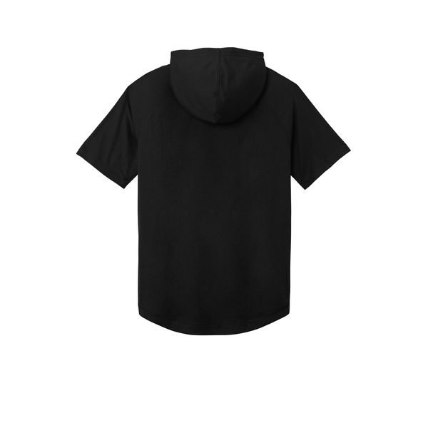 Sport-Tek® PosiCharge® Tri-Blend Wicking Short Sleeve Unisex Hoodie