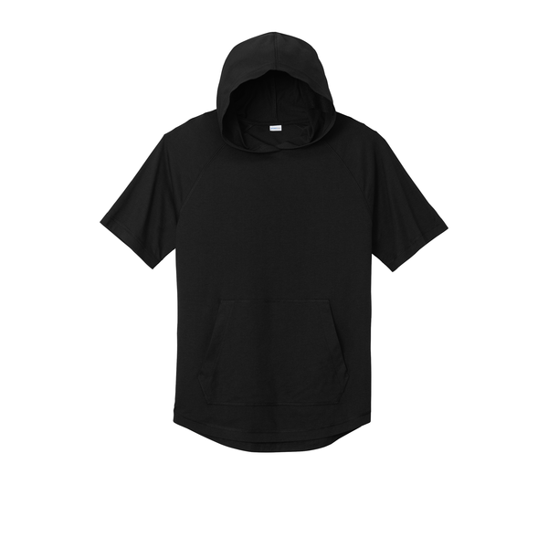 Sport-Tek® PosiCharge® Tri-Blend Wicking Short Sleeve Unisex Hoodie