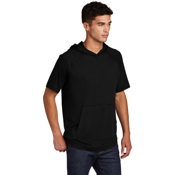 Sport-Tek® PosiCharge® Tri-Blend Wicking Short Sleeve Unisex Hoodie