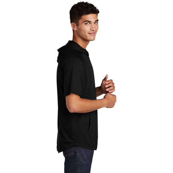Sport-Tek® PosiCharge® Tri-Blend Wicking Short Sleeve Unisex Hoodie
