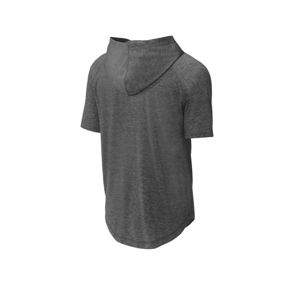 Sport-Tek® PosiCharge® Tri-Blend Wicking Short Sleeve Unisex Hoodie
