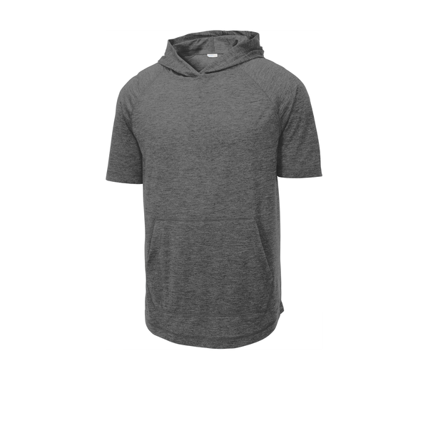 Sport-Tek® PosiCharge® Tri-Blend Wicking Short Sleeve Unisex Hoodie